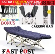 Portable Stretcher Single Foldable Folding Bed Mattress Recliner Camping Mat