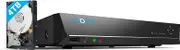 REOLINK 16CH Network Video Recorder for Home Security Camera System,Only Work with 16MP/12MP/4K/8MP/5MP/4MP The Same Brand PoE IP Cam,24/7 Recording to Pre-Installed 4TB Hard Drive,RLN16-410