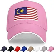 [Generic] National Emblem of Malaysia Baseball Cap Malaysian Trucker Dad Hat for Men Women Outdoor Sport Running