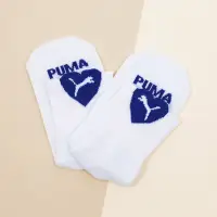 在飛比找Yahoo奇摩購物中心優惠-Puma 踝襪 Fashion 白 藍 愛心 中筒 休閒襪 