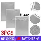 3 x CHEF SIMPSON WESTINGHOUSE RANGEHOOD ALUMINIUM FILTER 0144002130, 317*284*9MM