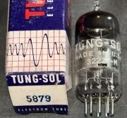 Vintage NOS Tung Sol 5879 Tube NOS NIB Vacuum Audio Electron Amplifier Preamp