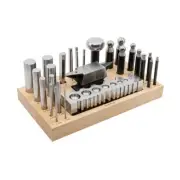 Dapping and Forming Set with Anvil -Oval, Round, and Swage Kit-SFC Tools- 25-635