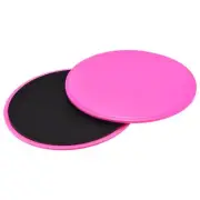 Exercise Core Sliders 175mm Glider Discs Dual Sided Usage, Pink