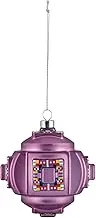 Alessi Fractal ESA06 4 - Design Christmas Tree Ornament, in Blown Glass, Hand-Decorated
