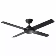 HPM 1200mm Black 4 Blade Ceiling Fan