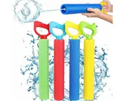 4Pcs Water Game Toys Foam Water Squirter Soakers Blaster for Outdoor Swimming Pool Beach Summer Party