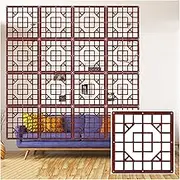 Hanging Room Divider, Waterproof Semi-Private Wood Plastic Living Room Partitions Panel Screen,Anti-Cracking Bedroom Hotel Decoration Screen