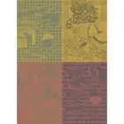 Les Fromages Tea Towel from Garnier Thiebaut France jacquard woven cotton
