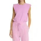 NEW Jonathan Simkhai Standard Size L Channing Organic Cotton Bodysuit in Orchid