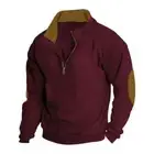 2024 cross-border hot-selling men's outdoor casual embroidery color matching