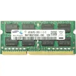 三星 SAMSUNG 4G 記憶體PC3-12800 DDR3-1600 2RX8 1.5V筆記型 4GB