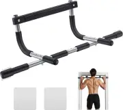 Pull up Bar for Doorway | Thickened Steel Max Limit 440 Lbs Upper Body Fitness W