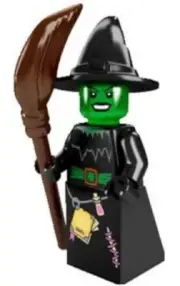 NEW & SEALED! Lego CMF Series 2 (8684) Collectible Minifig #4 WITCH Halloween!