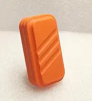 Fidget Slider - 3-Layer Fidget Slider Toys for Adults, Mechanical Push EDC Gadgets
