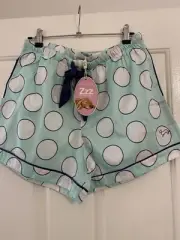 Peter Alexander Ladies Pyjama Shorts Mint Spot Medium