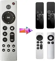 [Piudekei] Universal Remote Control Replacement for Apple TV 4K, Apple TV Box (2nd 3rd 4th Gen), Apple TV HD A2843 A2737 A2169 A1842 A1625 A1427 A1469 A1378 A1218