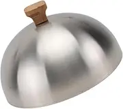 Hoement Stainless Steel Food Cover Protective Meal Cover for Kitchen Prevents Spatter Insects Moisture Convenient Design for All Food Types