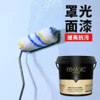 在飛比找Yahoo!奇摩拍賣優惠-現貨 快速發貨 特價水性罩光漆乳膠漆墻面外墻透明防水光油墻繪