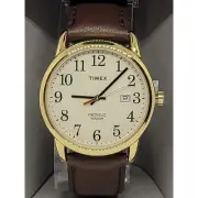 Timex Men's Easy Reader Leather Watch#21