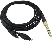 Replacement Headphones Cable Earphones Connectors 3.5mm Jack Earphone Cord for HD580 HD600 HD650 HD660S