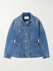 [Ulla Johnson] Ulla Johnson - Dylan Denim Jacket - Mid denim - medium medium Blue