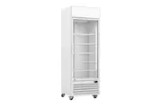 Thermaster Single Glass Door Colourbond Upright Drink Fridge White - LG-540P