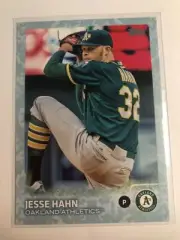 2015 Topps Update Snow Parallel Jesse Hahn A's US203 /99