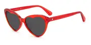Kate Spade Velma/S C9A/IR Women’s Sunglasses Red Size 57