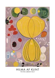 [Namly Design] Poster - Hilma Af Klint The Ten Largest No.7