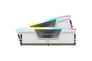 Corsair 32GB (2x16GB) CMH32GX5M2B6400C36W Vengeance RGB CL36 6400MHz DDR5 RAM - White