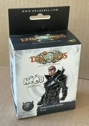 Drakerys : Noob Mercenary Hero Fantom Miniature 32mm NEW SEALED