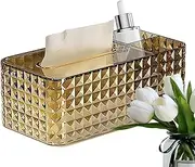 Keys Storage Box - Large Capacity Tissue Holder | Stylish Napkin Dispenser, Desktop Organizer for Vanity Countertop, Tabletop