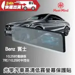 MEET MIND 光學汽車高清低霧螢幕保護貼 BENZ THE NEW A-CLASS系列 2021-01後 賓士