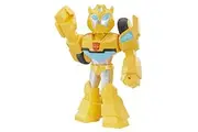 Playskool Heroes Transformers Rescue Bots Academy Mega Mighties Bumblebee Collectible 10" Robot Action Figure, Toys for Kids Ages 3 Up