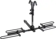 VENZO 2 Bike Bicycle Platform Style Carrier - Bike Rack for Car SUV Truck Tow Tr