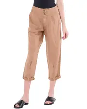 Marrakech Nicola Linen-Blend Pant