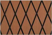 tieedhfu EVA Boat Teak Decking Sheet Anti-skid RV Car Cruise Deck Cushion Sound Insulation Self-Adhesive Foam Mats Flooring Mat