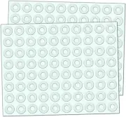 2000 Pack, Clear Hole Reinforcement Stickers, Transparent - 0.25"