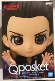 Stranger Things “El” Eleven Volume 3 Q posket Banpresto Figure -New