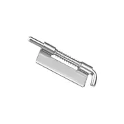 Spring Latch (2.95") 304 Stainless Steel Left-Handed Bolt Latch Pin Loaded Lock