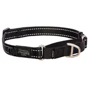 Rogz Control Dog Collar Black