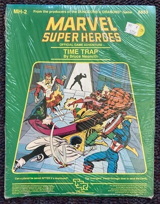 Time Trap MH-2 (sealed) Marvel Super Heroes TSR 6853 (#1)