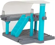 Train Track Accessory Train Platform Model for Skill Development Activities, Blue