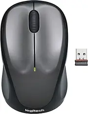 Logitech M235 Wireless Mouse With Designed-For-Web Scrolling, Light Silver