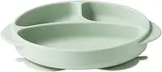 bc babycare Owl Power Suction Silicone Plate Green 1 Pack