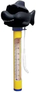 Generic Floating Thermometer with Rope for Pool and Spa Use - Glasses