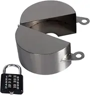 Gatuida 1Set Outdoor Lock with Cover Durable Protector for Garden and Your Water Source with Easy Installation and Vandalism Resistance