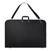 Black Art Portfolio Case Artist Carrying Case Artist Portfolios Case with6448