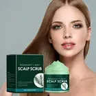Gentle Exfoliating Scalp Scrub Hair Rejuvenating Growth Shampoo Sea Hair